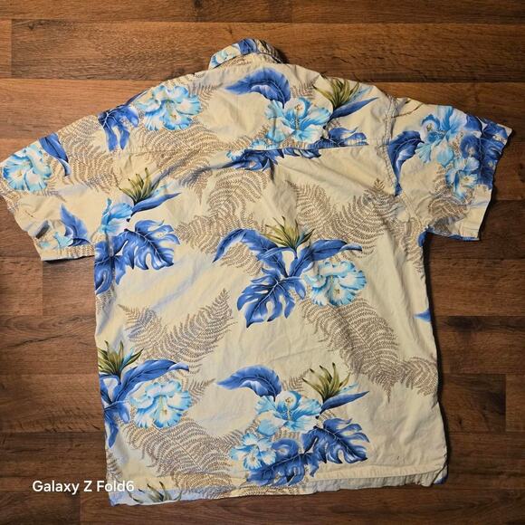 High seas made in USA button down Hawaiian shirt size small - Picture 2 of 6